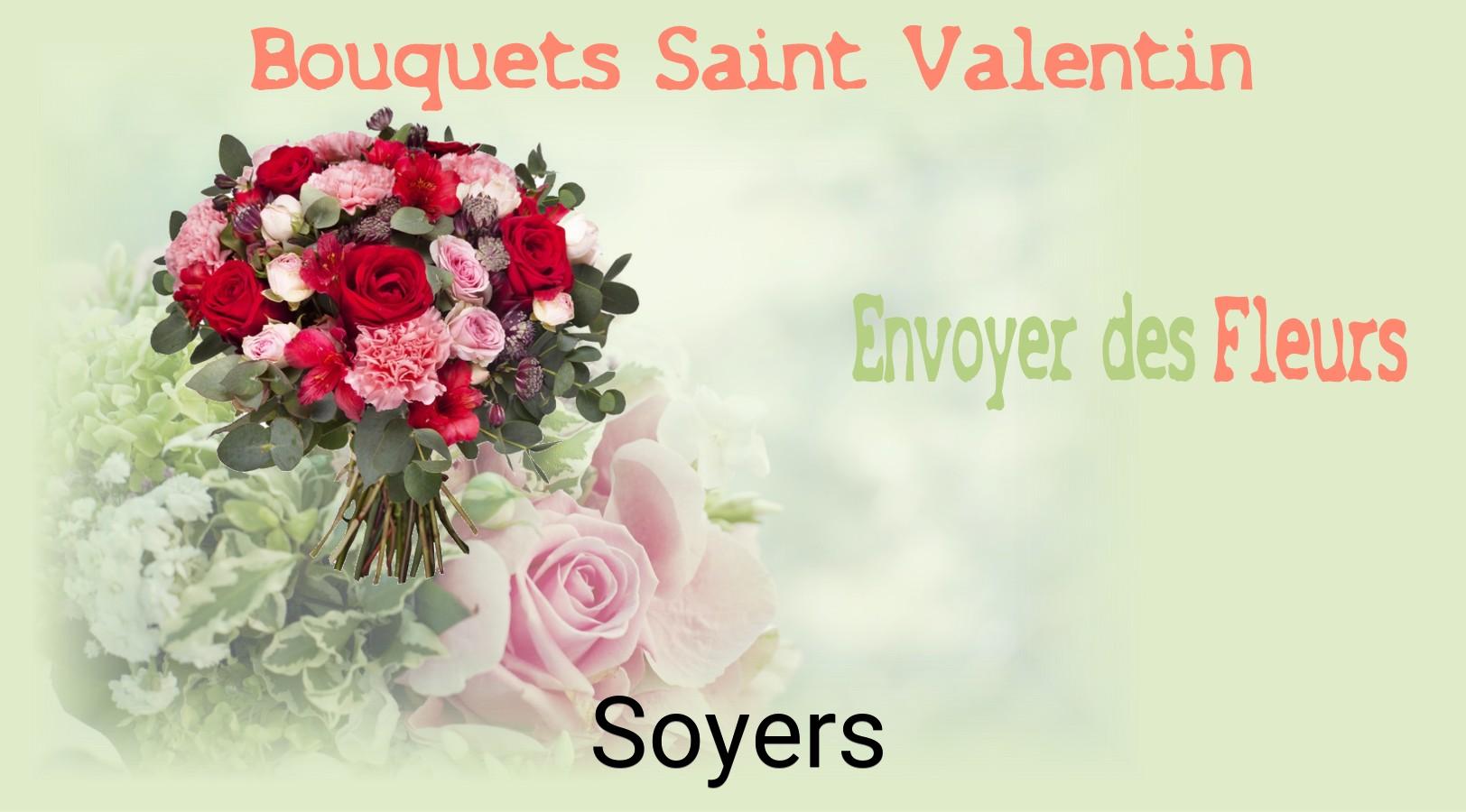 Roses de Saint-Valentin livrées à Soyers